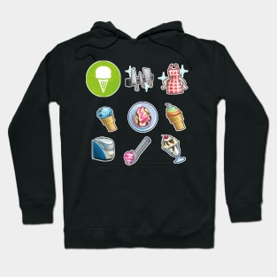 Sims 4 Cool Kitchen Stuff Icon Pack Hoodie